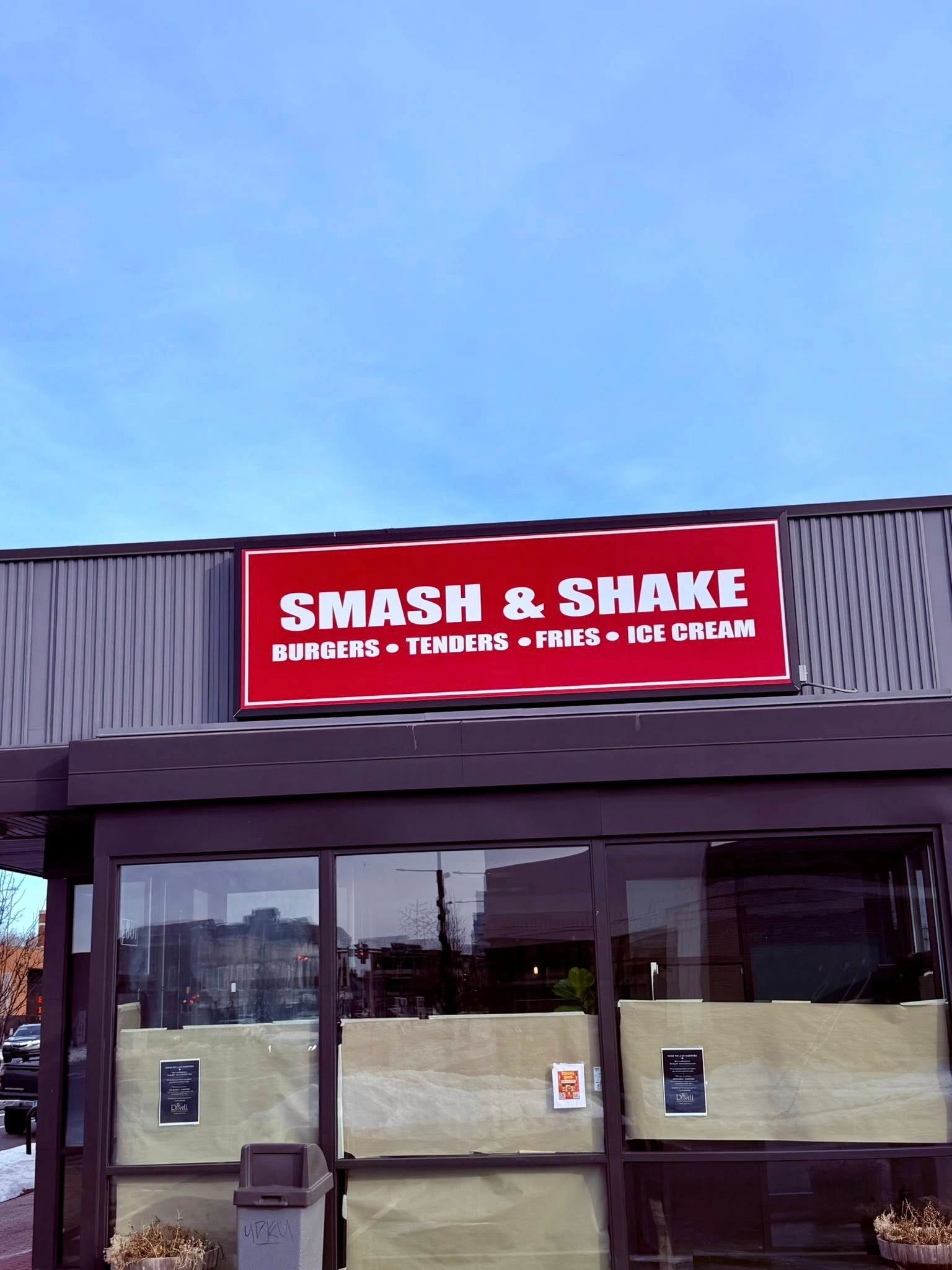 Smash & Shake: Storefront light box